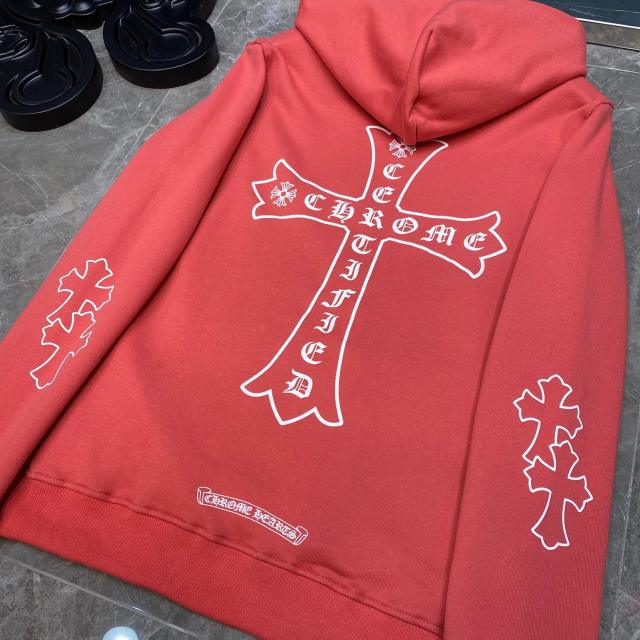 Chr0me  Hearts Miami Limited Hoodie Red