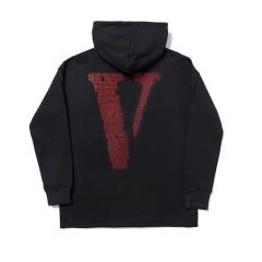 Vlone Crystal Diamond Black Hoodie