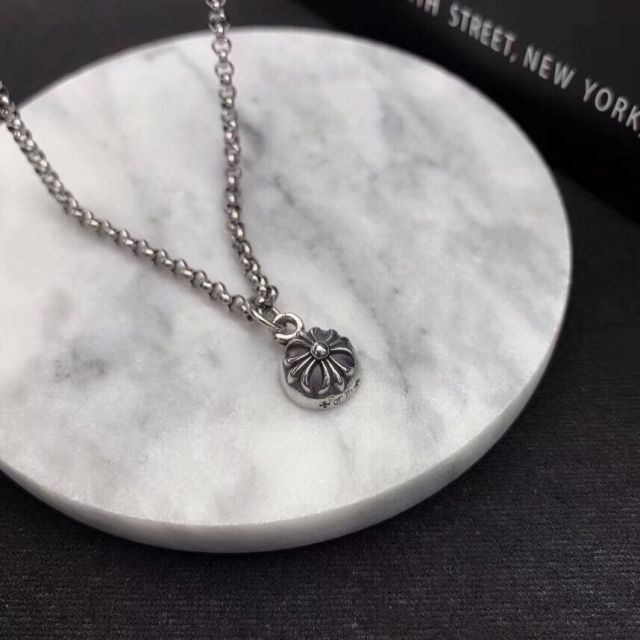 Chr0me  Hearts small logo necklace silver