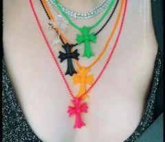 Chr0me Hearts Rubber Necklace