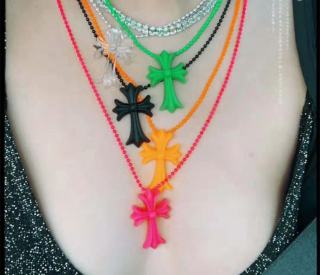 Chr0me Hearts Rubber Necklace