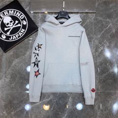 Chr0me  Hearts 20FW Hoodie Grey