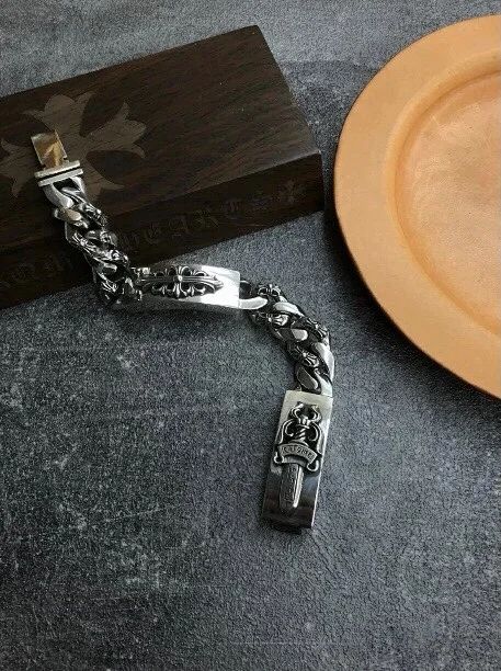 Chr0me  Hearts Crossing Bracelet