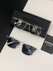 Chr0me  Hearts cross metal sunglasses 2 colors