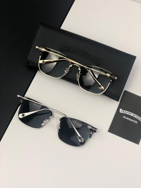 Chr0me  Hearts cross metal sunglasses 2 colors