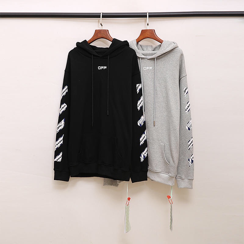 Off White 20SS Waring Line Hoodie 2 Colors