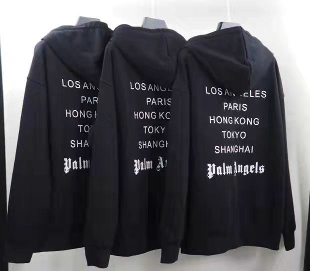 PA autumn hoodie black and white