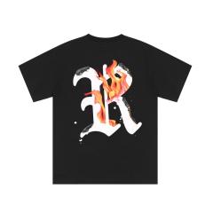 Revenge Flame Logo T-shirt Tee Black
