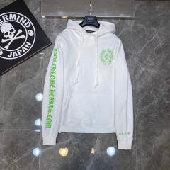 Chr0me  Heart Green Cross Hoodie 2 Colors