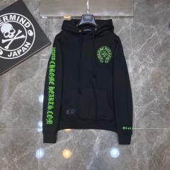 Chr0me  Heart Green Cross Hoodie 2 Colors