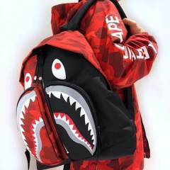 Bape camo shark backpack 3 colors
