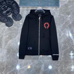 Chr0me  Heart Red Cross Hoodie