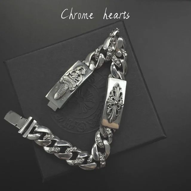 Chr0me  Hearts Crossing Bracelet