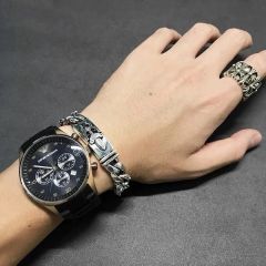 Chr0me  Hearts Crossing Bracelet