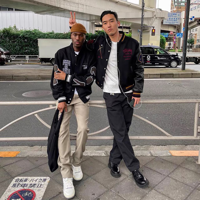 Maison Margiela Khaki Black Pants