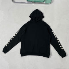 Fear of God Jesus Cross Hoodie Black