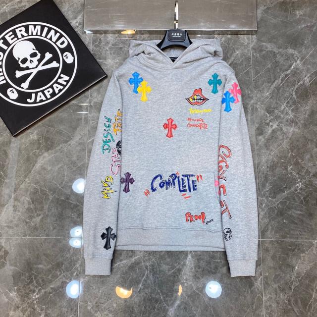 Chr0me  Hearts 20FW Supply the Demand Hoodie Black