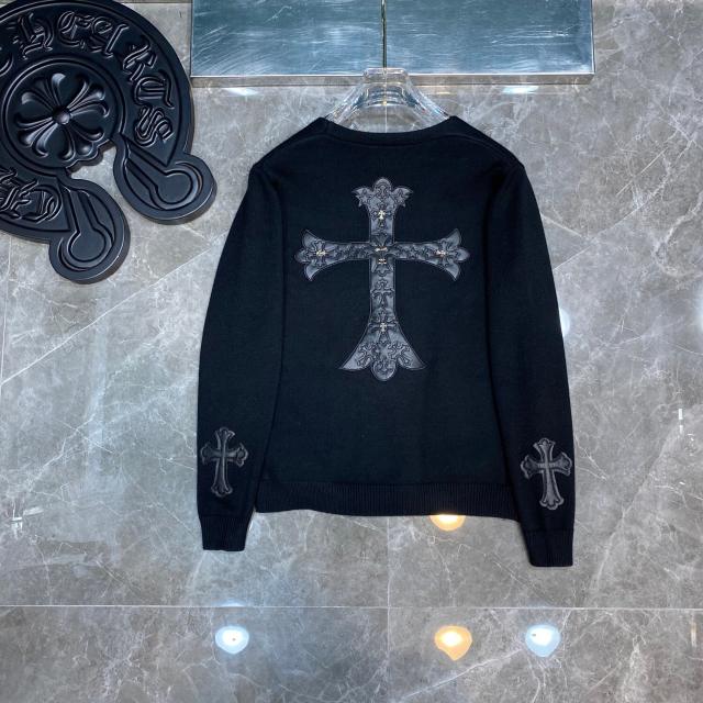 Chr0me Heart Big Cross Sweater 3 Colors