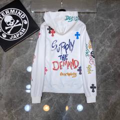 Chr0me  Hearts 20FW Supply the Demand Hoodie Black