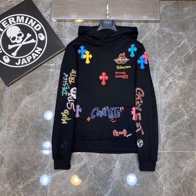 Chr0me  Hearts 20FW Supply the Demand Hoodie Black