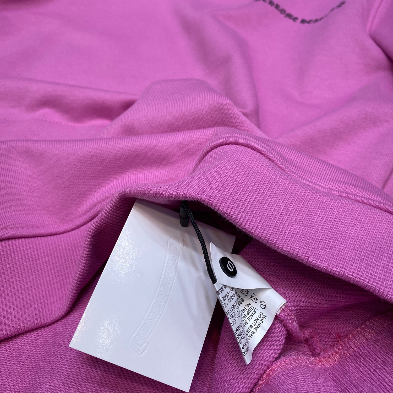 Chrome Heart Hoodie Pink