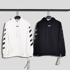 Off White Louvre Style Hoodie2 Colors