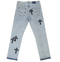 Normal version Chr0me  heart jean pants
