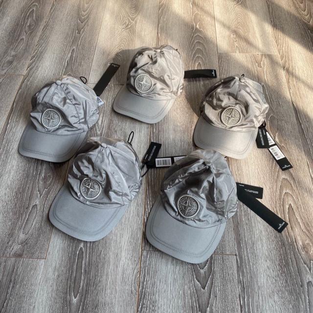  Stonе Islnd Reflective Metal Nylon Hat