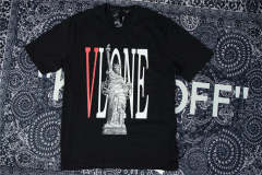  Vlone Statue of Liberty T-Shirt White Black
