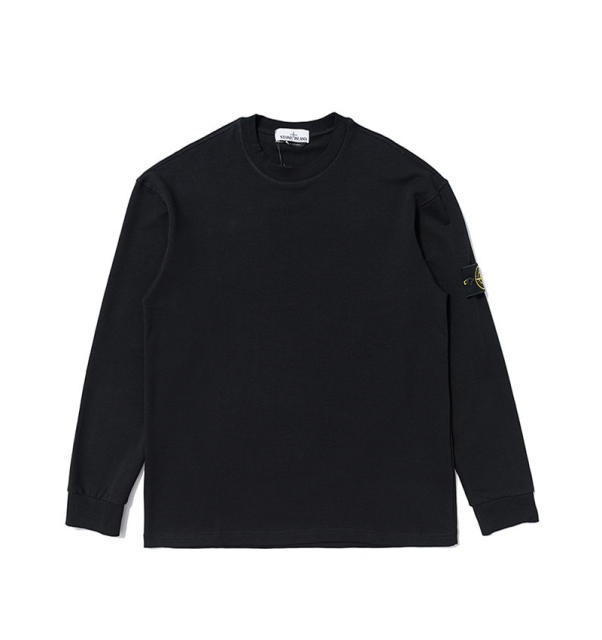 1:1 Version  Stоne island logo long sleeve t-shirt
