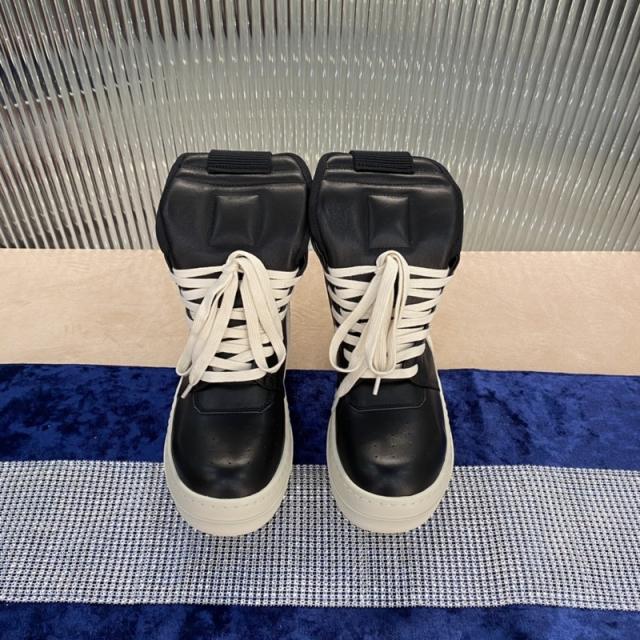 R*ck Οwens Hi-Street Shoes Black High Top
