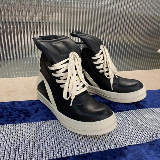 R*ck Οwens Hi-Street Shoes Black High Top