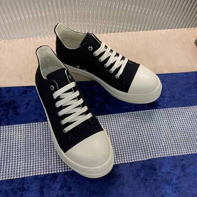R*ck Owеn* Hi-Street Shoes Black Low