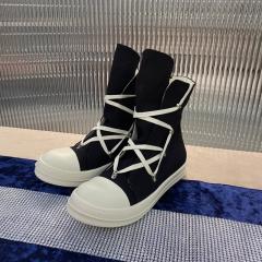 R*ck Οwens Hi-Street Shoes Black High Top
