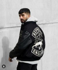 Represent England Ghost & Dog Baseball Jacket