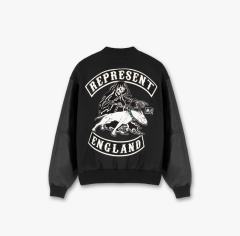 Represent England Ghost & Dog Baseball Jacket