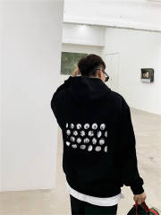 Masion Margiela Numbers Hoodie Black