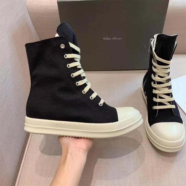 R*ck Owеn* Hi-Street Shoes Black High