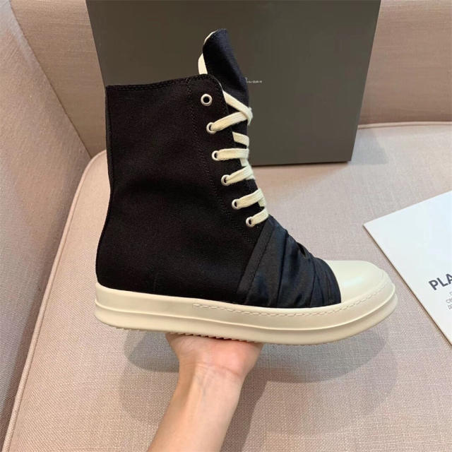 R*ck Οwens Hi-Street Shoes Black High Top