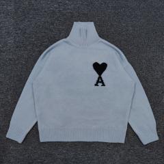 Ami Heart & A Logo Christmas day limited crewneck sweatshirt