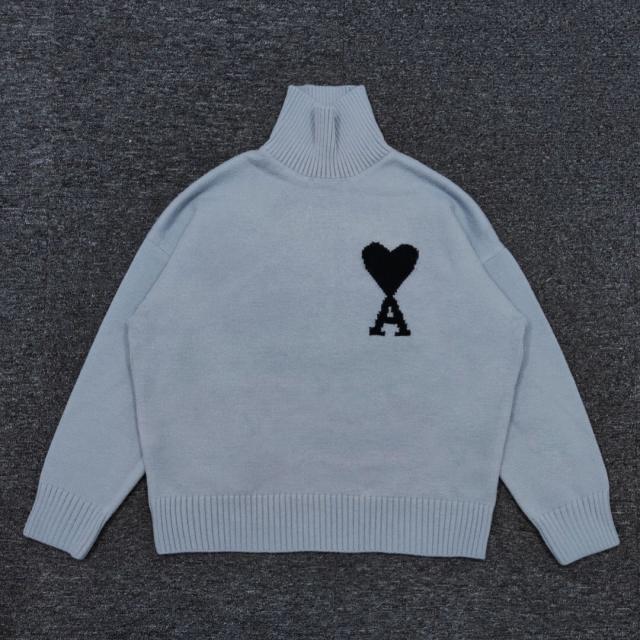 Ami Heart & A Logo Christmas day limited crewneck sweatshirt
