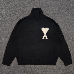 Ami Heart & A Logo Christmas day limited crewneck sweatshirt