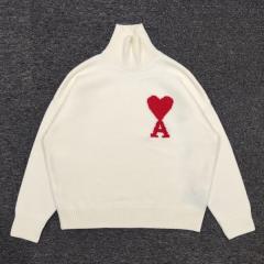 Ami Heart & A Logo Christmas day limited crewneck sweatshirt