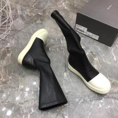 R*ck Οwen* High/Middle Boots Black Women High Top