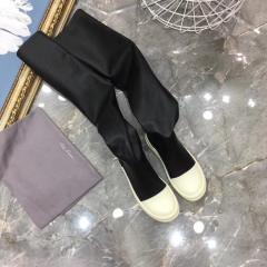 R*ck Οwen* High/Middle Boots Black Women High Top
