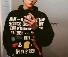 Travis Scott x McDonald's x CPFM Foaming Print Hoodie Black