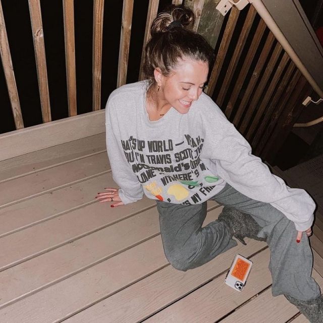 Travis Scott x McDonald's x CPFM CREWNECK SWEATSHIRT Gray