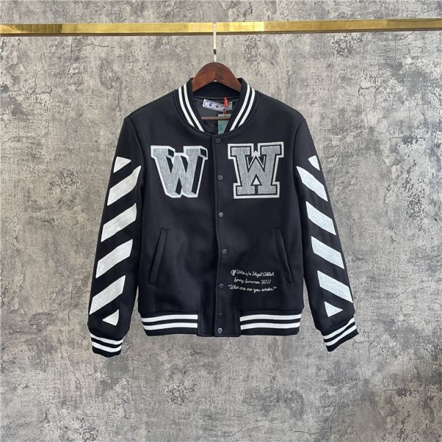 Off White Emb. Jacket