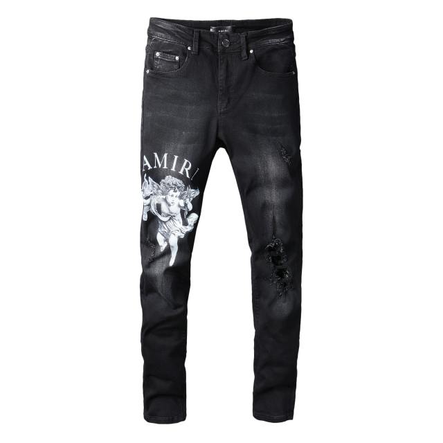 #817 Amiri Cubitt Jeans Pants Black Reps Replica Ninjahype Dhgate ...