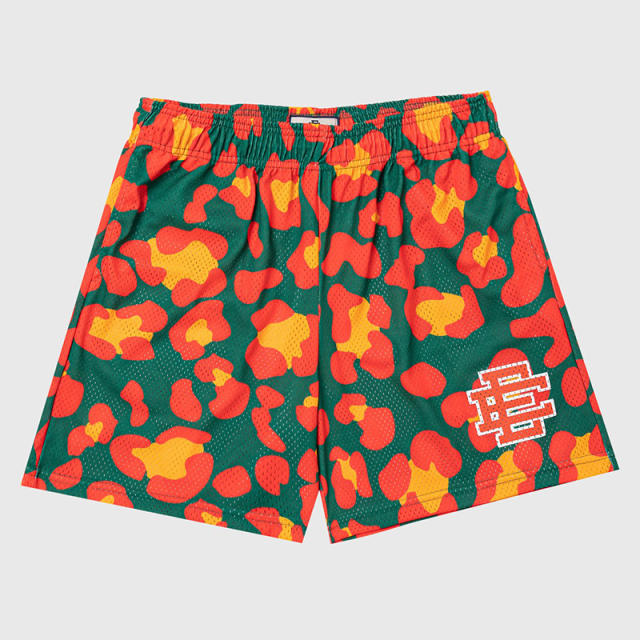 Eric Emanuel Leopard Shorts